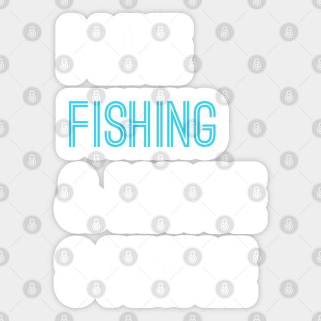 Fishing Sticker by faiiryliite